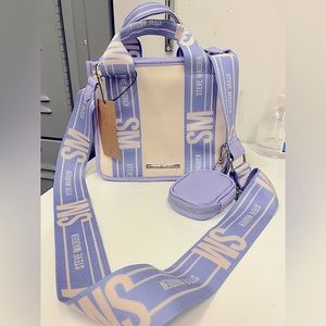 NWT VIRAL STEVE MADDEN BEWEBBER CANVAS TOTE